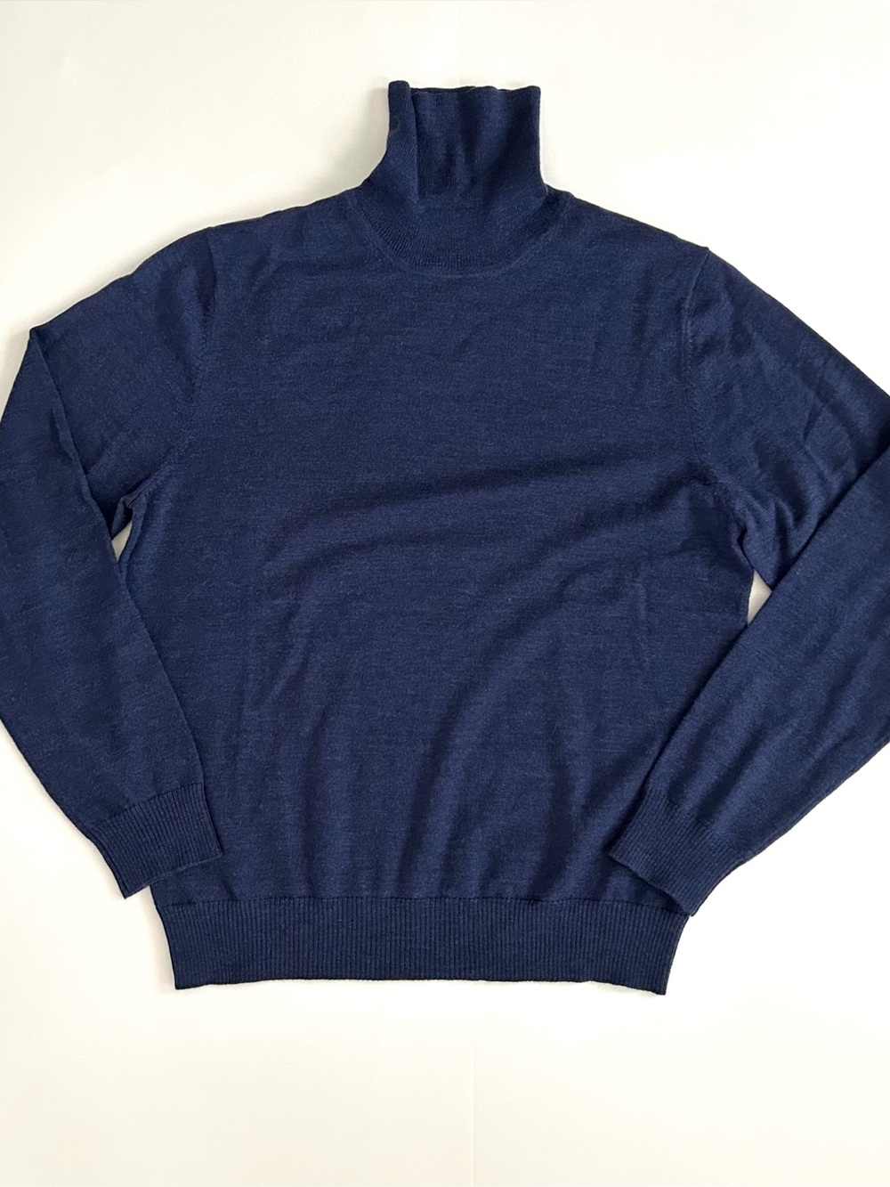 Mette Merino Wool Turtleneck Sweater - Size L - Mens
